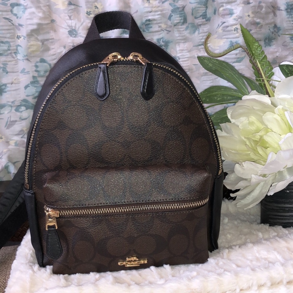 Beautiful mini coach backpack 😌
